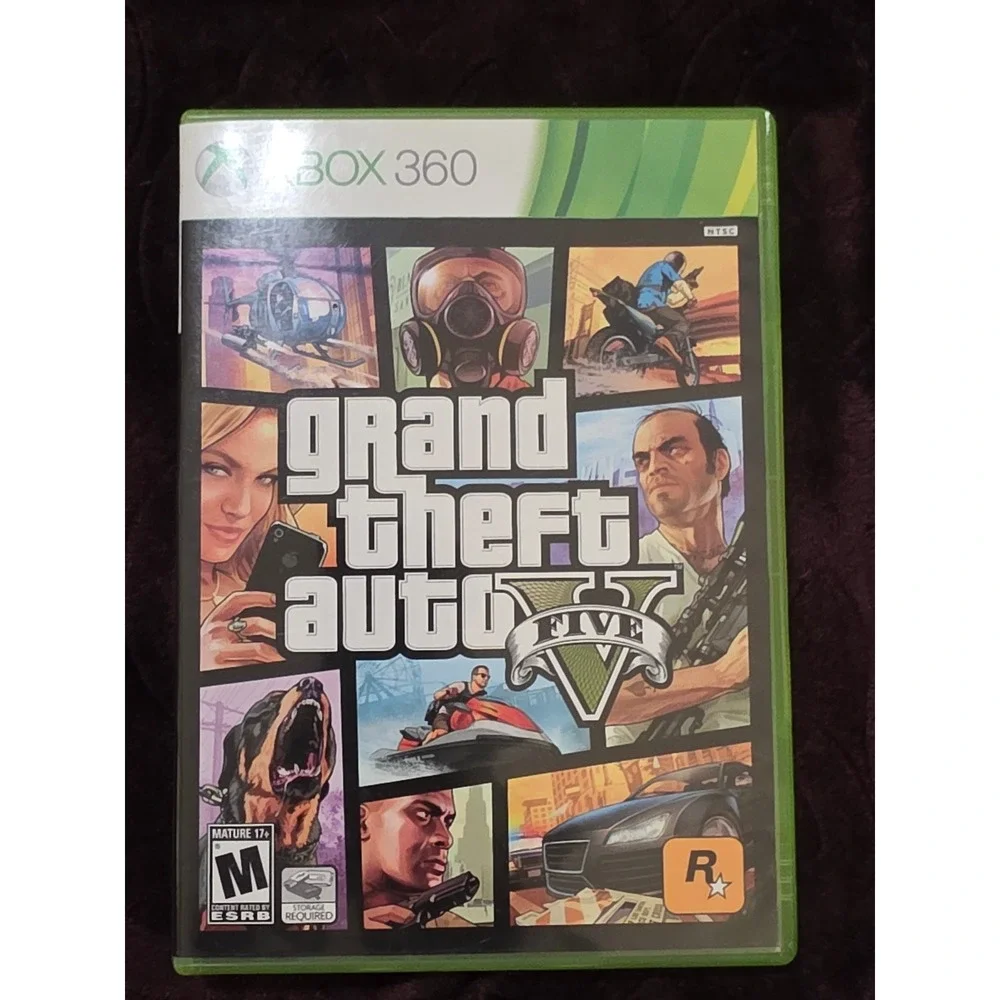 Rockstar Grand Theft Auto V Xbox 360 Standard Multicolor Fair 49124-3